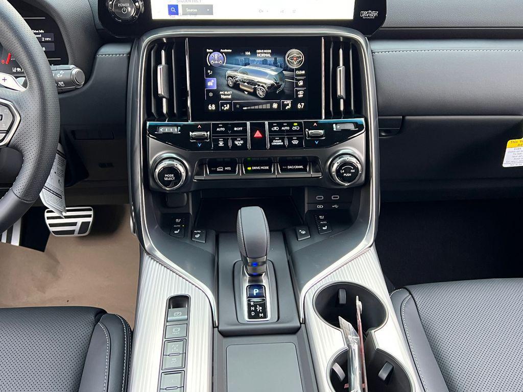 new 2025 Lexus LX 700h car, priced at $121,668