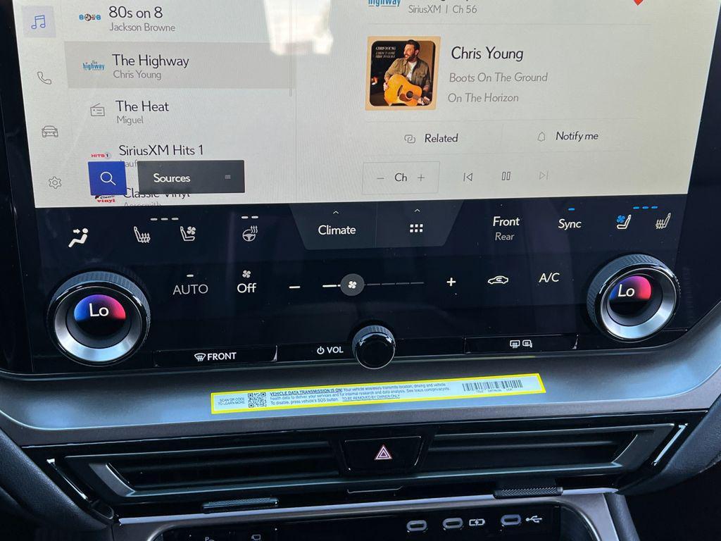 new 2026 Lexus TX 350 car, priced at $70,169