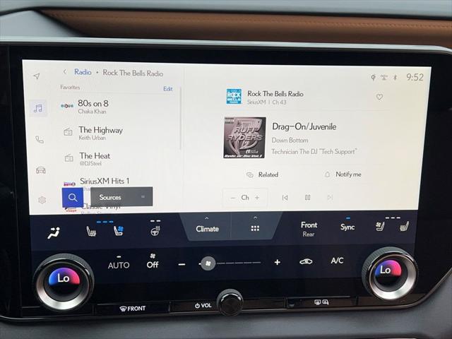 new 2025 Lexus RX 350 car, priced at $54,236