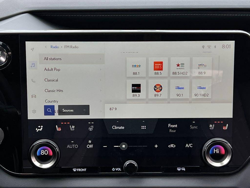 new 2026 Lexus RX 350 car, priced at $57,884