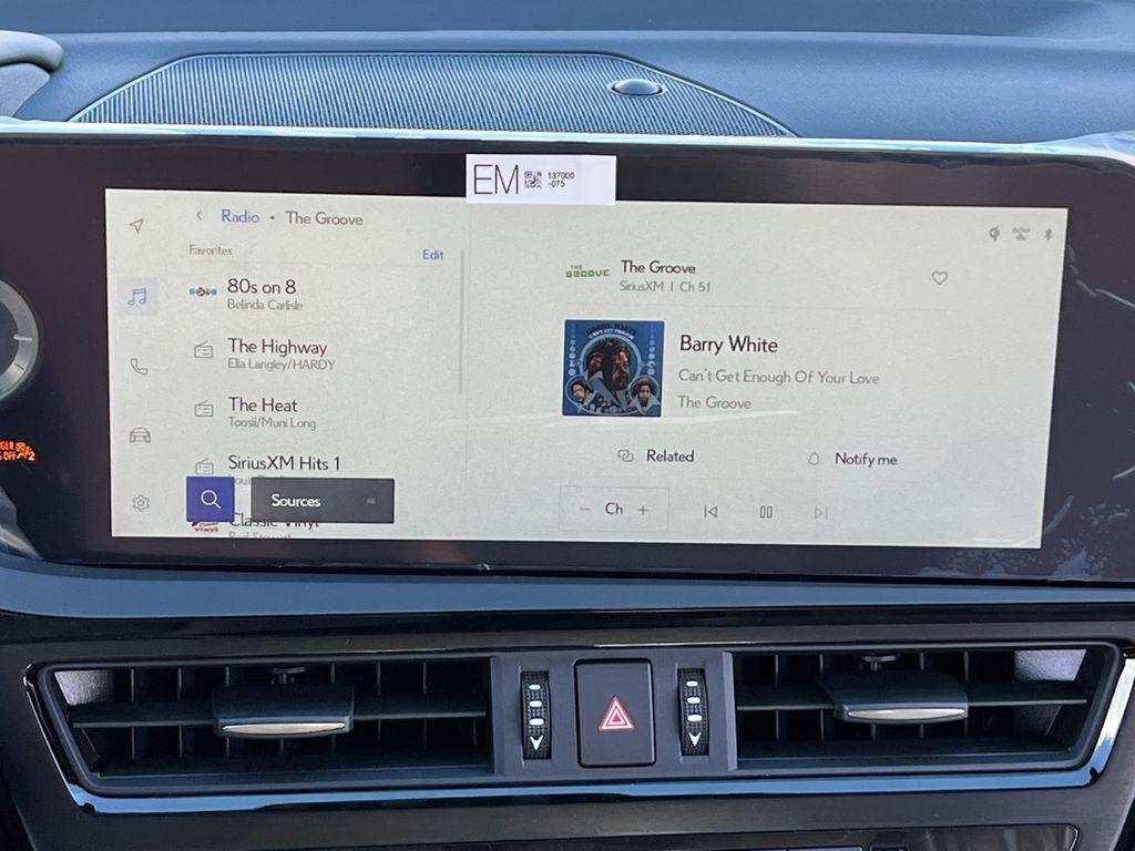 new 2025 Lexus ES 300h car, priced at $54,739