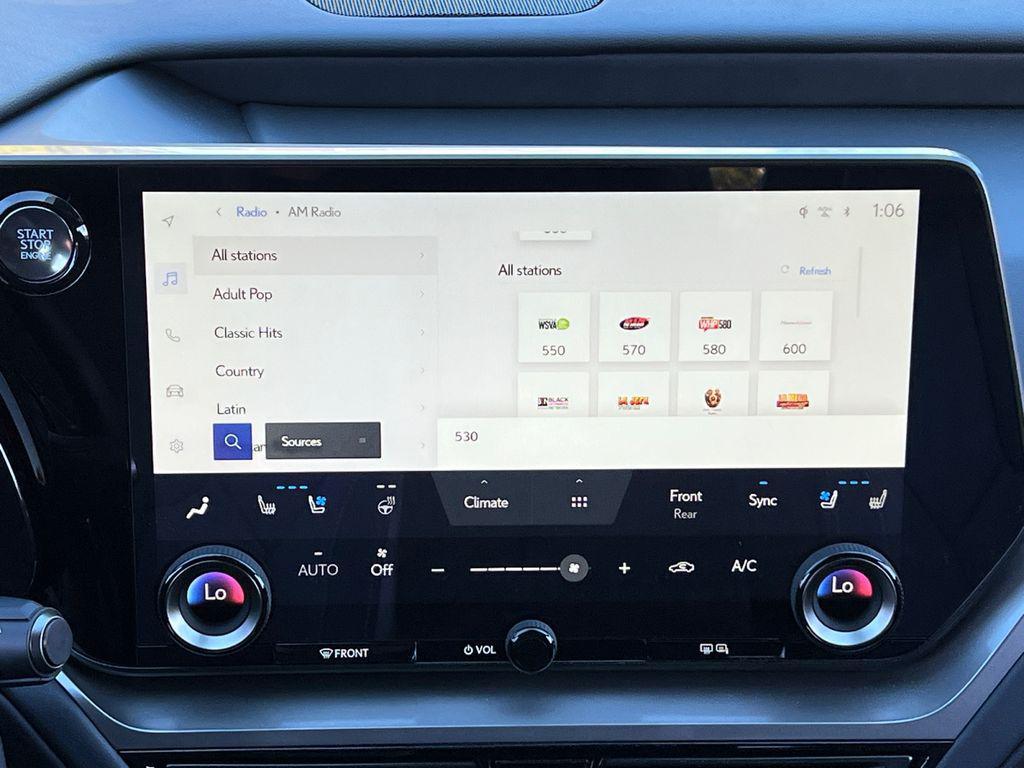 used 2025 Lexus TX 350 car, priced at $58,818