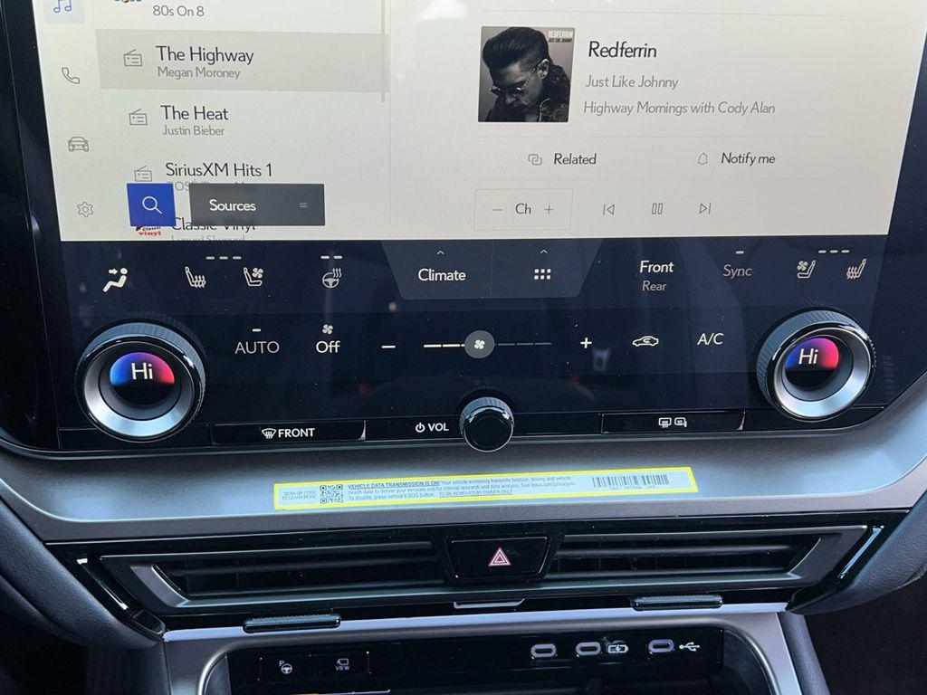 new 2026 Lexus TX 350 car, priced at $70,263