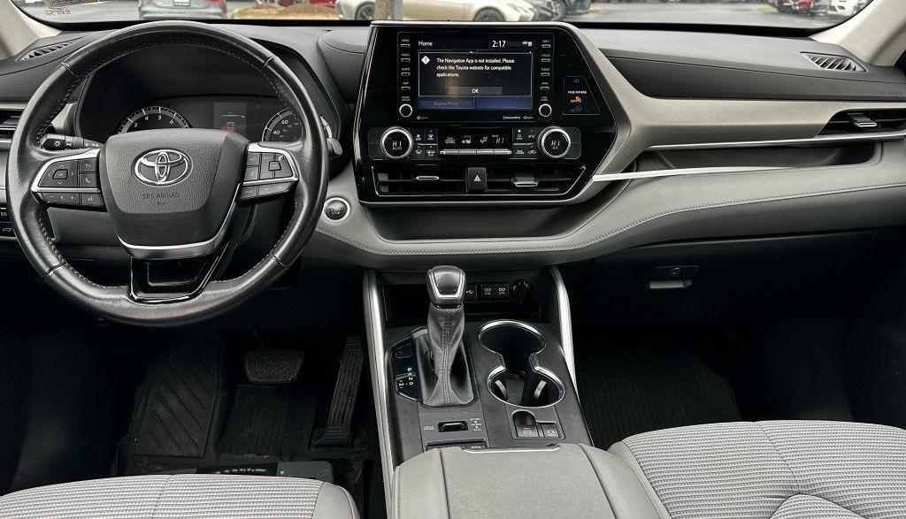 used 2021 Toyota Highlander car, priced at $28,638