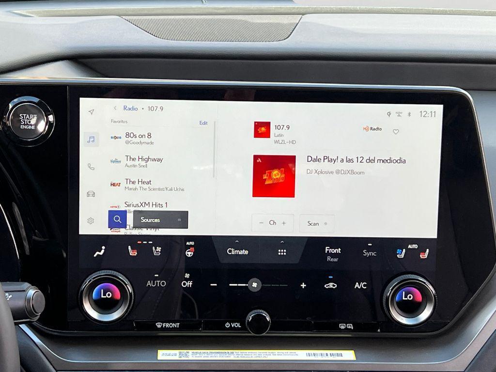 used 2025 Lexus TX 350 car, priced at $58,855