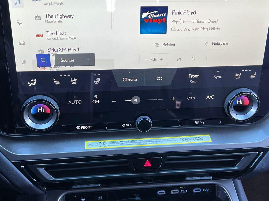 new 2026 Lexus TX 350 car, priced at $63,088