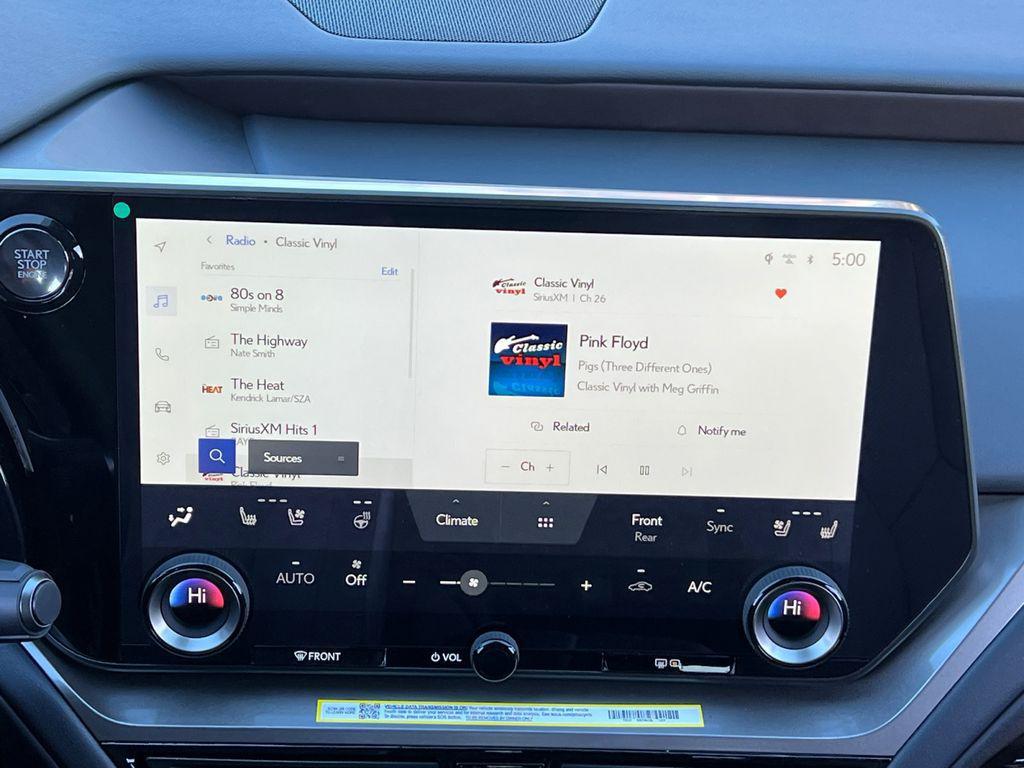 new 2026 Lexus TX 350 car, priced at $63,088