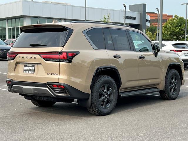 new 2025 Lexus LX 700h car, priced at $119,713