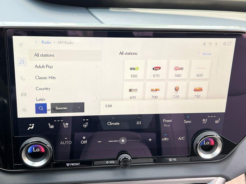 new 2025 Lexus RX 350 car, priced at $54,738