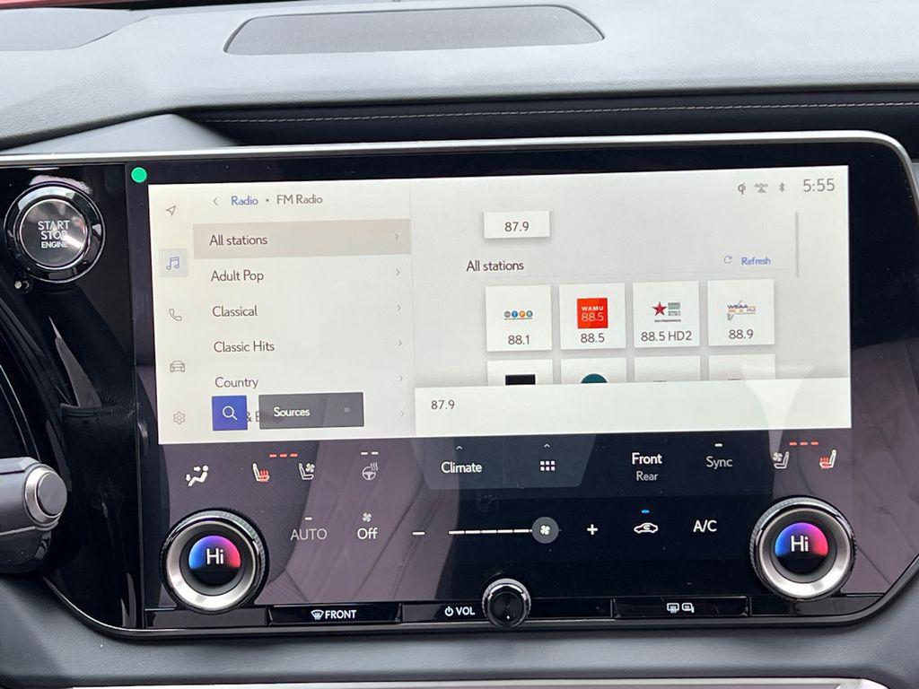 new 2026 Lexus RX 350 car, priced at $55,484