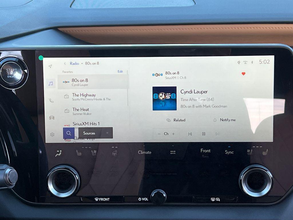 new 2026 Lexus RX 350 car, priced at $55,325