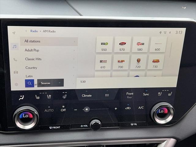 new 2025 Lexus RX 350 car, priced at $57,780