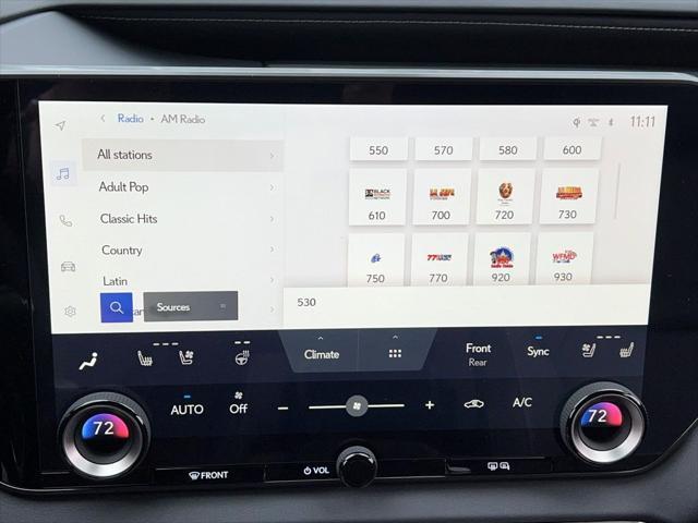 new 2025 Lexus RX 350 car, priced at $54,236