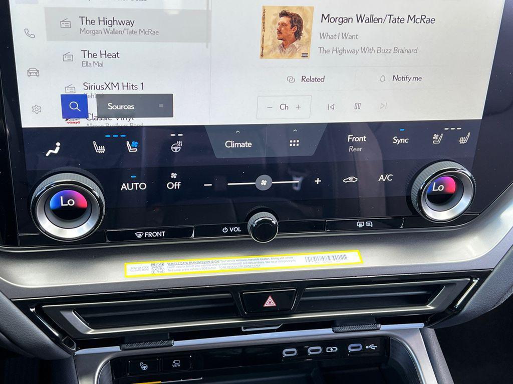 new 2026 Lexus TX 350 car, priced at $70,018