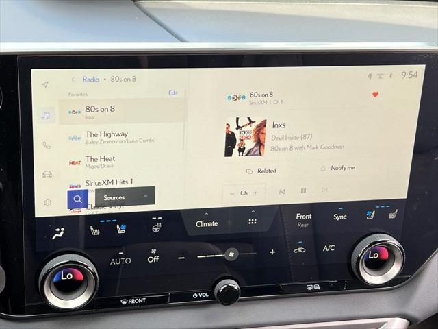 new 2025 Lexus RX 350 car, priced at $53,323