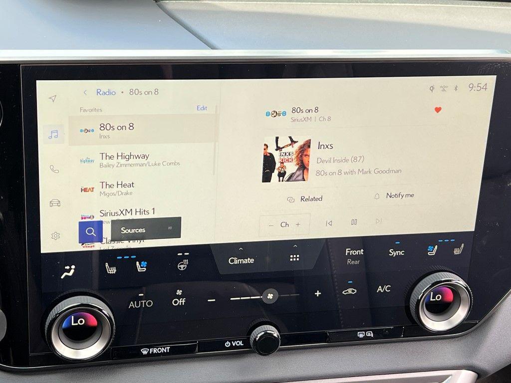 new 2025 Lexus RX 350 car, priced at $53,323
