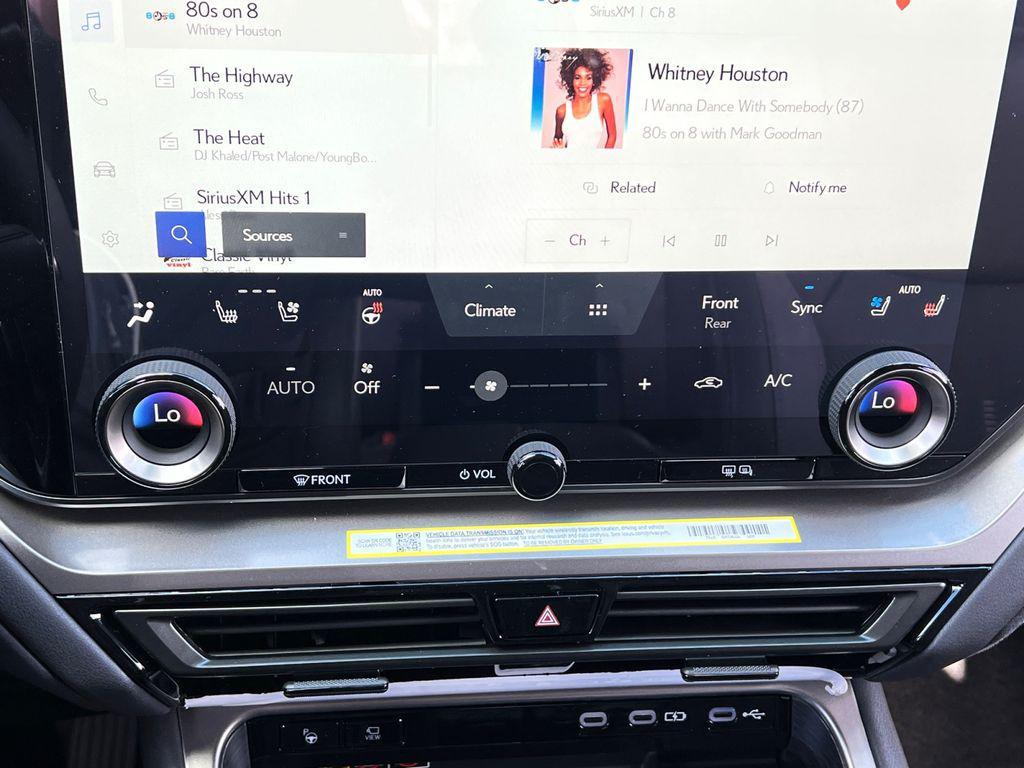 new 2026 Lexus TX 350 car, priced at $70,353