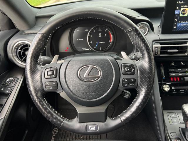 used 2022 Lexus IS 350 car, priced at $41,141
