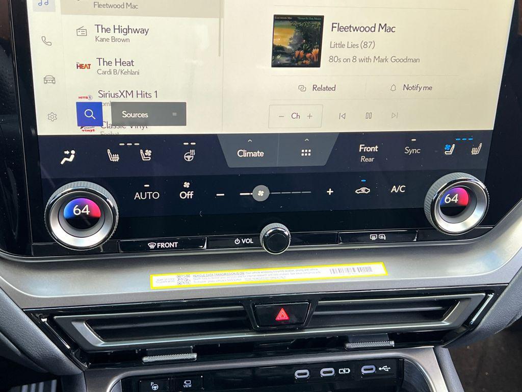 new 2026 Lexus TX 500h car, priced at $73,534