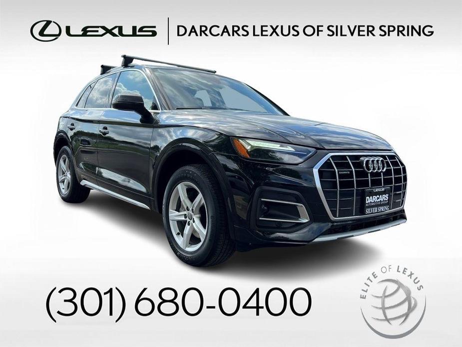 used 2021 Audi Q5 car, priced at $25,500