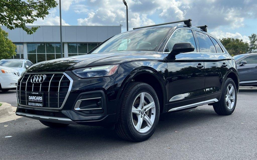 used 2021 Audi Q5 car, priced at $25,500