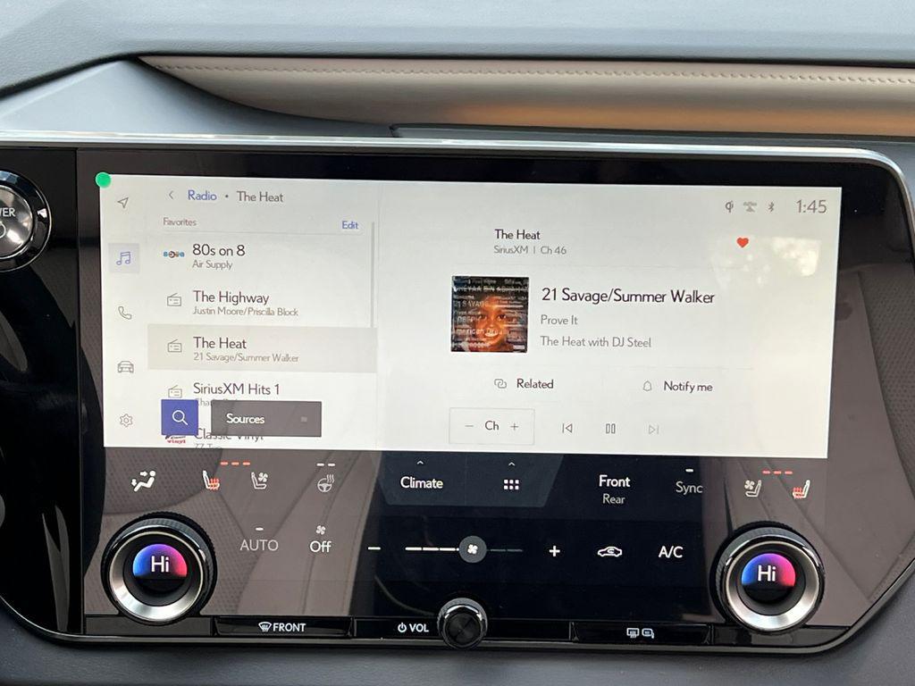 new 2026 Lexus RX 350 car, priced at $62,345