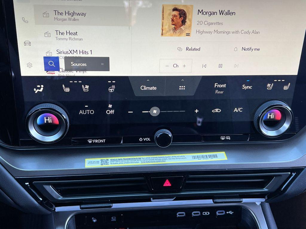 new 2026 Lexus TX 350 car, priced at $69,423