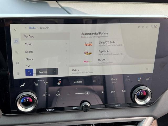 used 2025 Lexus RX 350 car, priced at $55,694