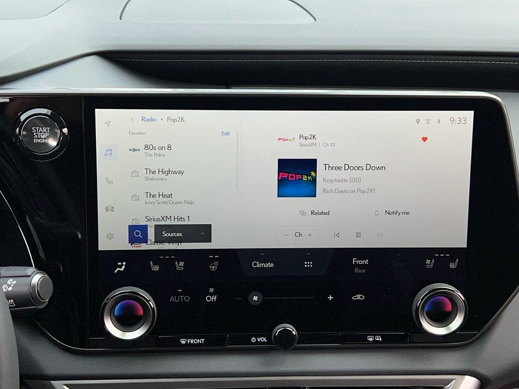 new 2026 Lexus RX 350 car, priced at $56,989