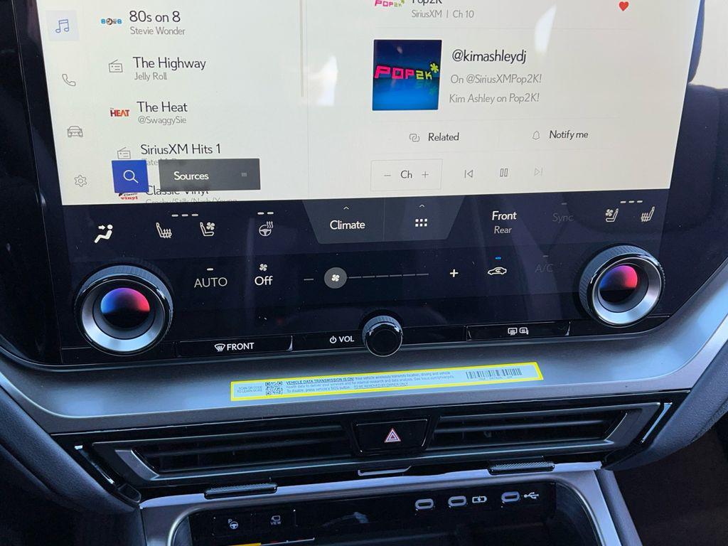 new 2026 Lexus TX 350 car, priced at $70,353