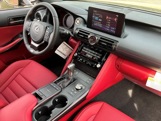 new 2025 Lexus IS 350 car, priced at $48,878