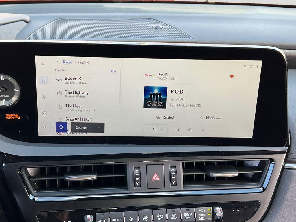 new 2025 Lexus ES 350 car, priced at $47,889