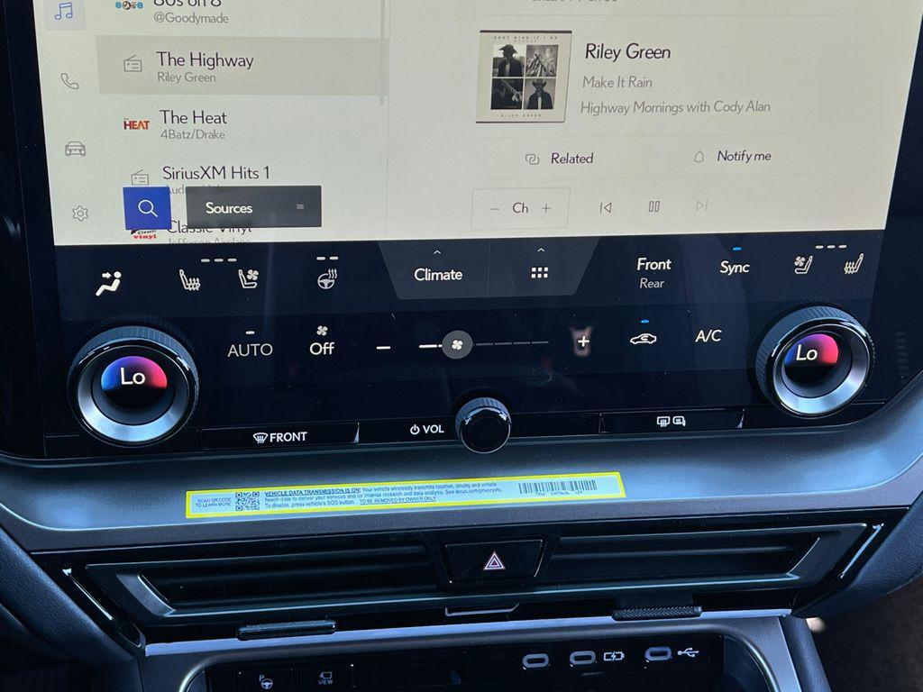 new 2026 Lexus TX 350 car, priced at $69,588