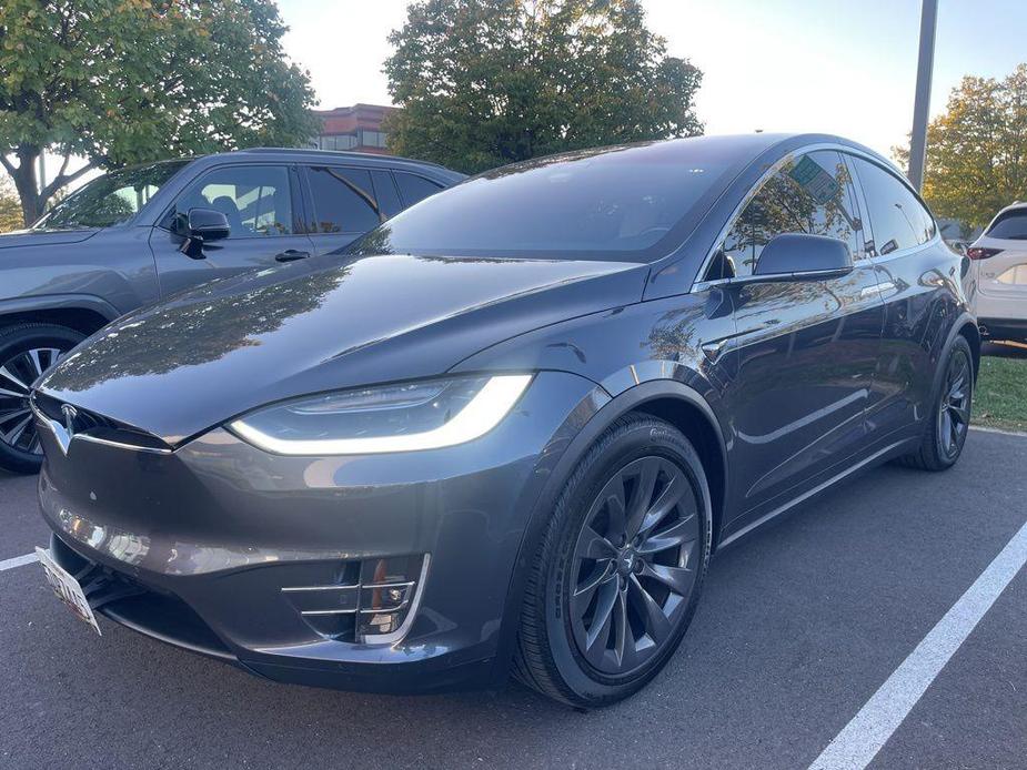 used 2018 Tesla Model X car, priced at $28,400