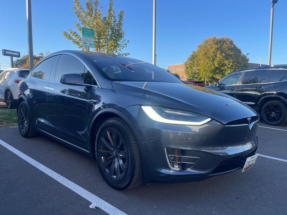 used 2018 Tesla Model X car, priced at $28,400