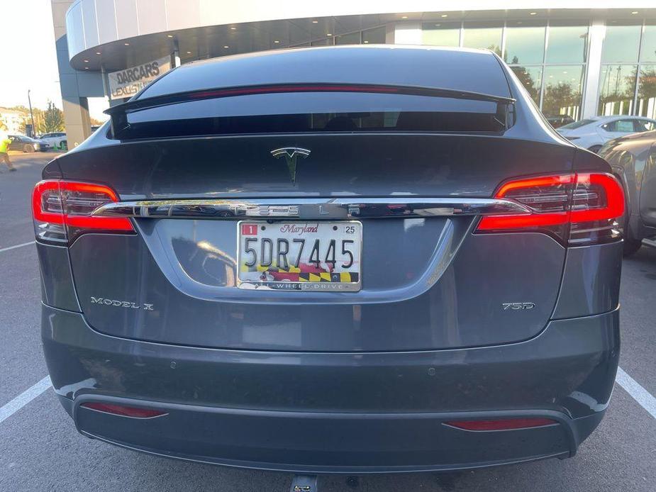 used 2018 Tesla Model X car, priced at $28,400