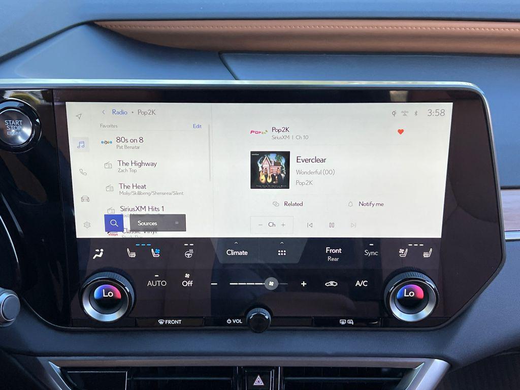 new 2025 Lexus RX 350 car, priced at $55,614