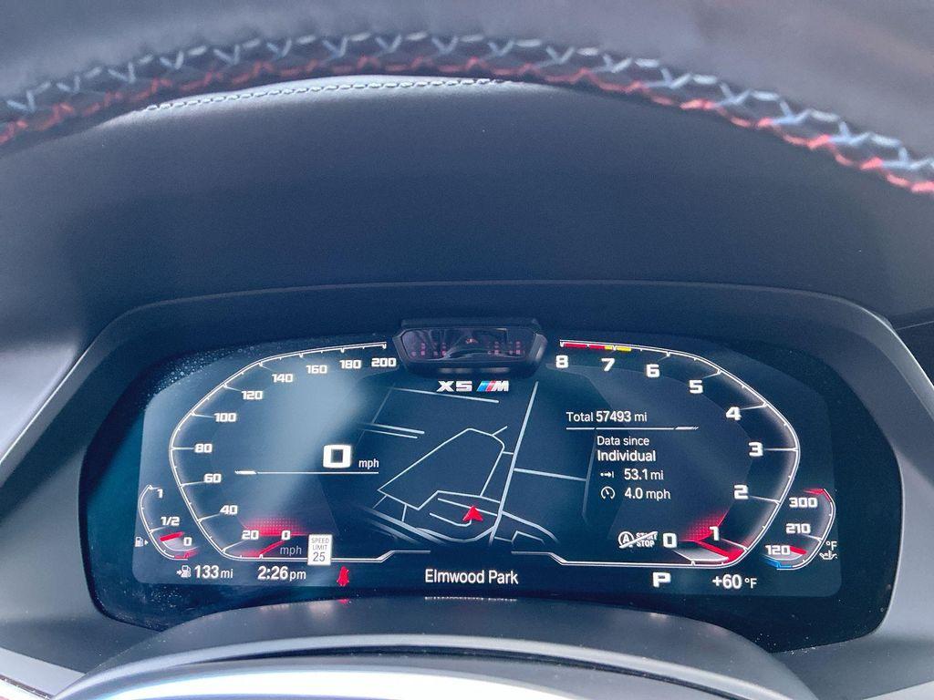 used 2022 BMW X5 M car, priced at $62,995