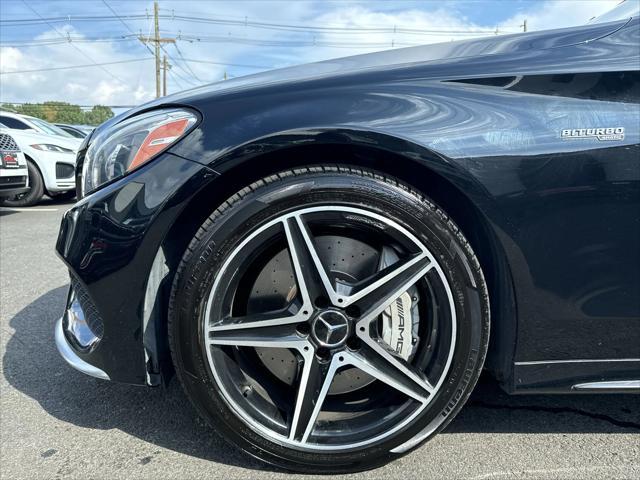 used 2017 Mercedes-Benz AMG C 43 car, priced at $26,995