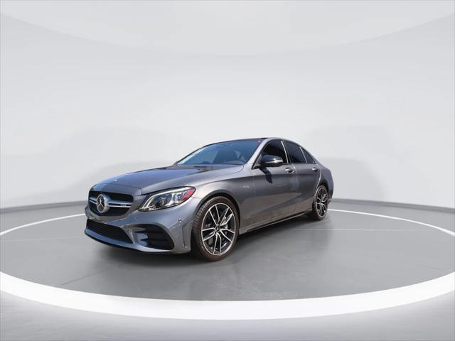used 2020 Mercedes-Benz AMG C 43 car, priced at $29,872