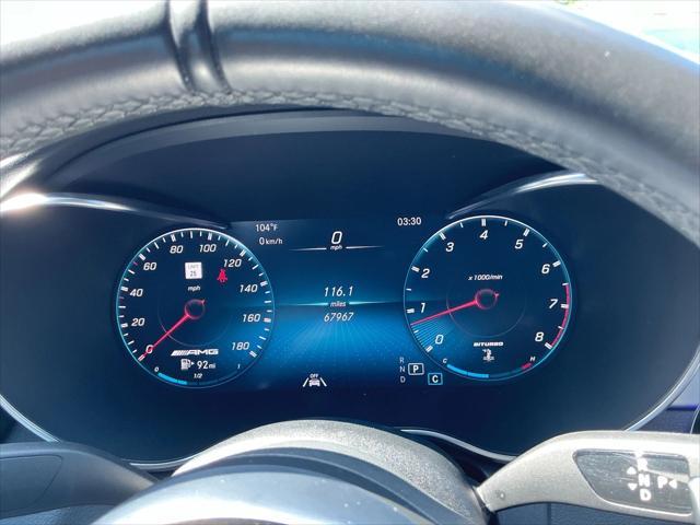 used 2020 Mercedes-Benz AMG C 43 car, priced at $29,872