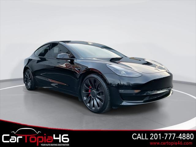 used 2021 Tesla Model 3 car, priced at $22,995