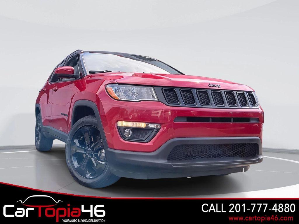 used 2021 Jeep Compass car, priced at $21,399