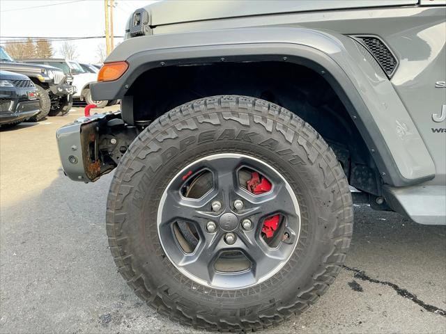 used 2021 Jeep Wrangler Unlimited car, priced at $32,782