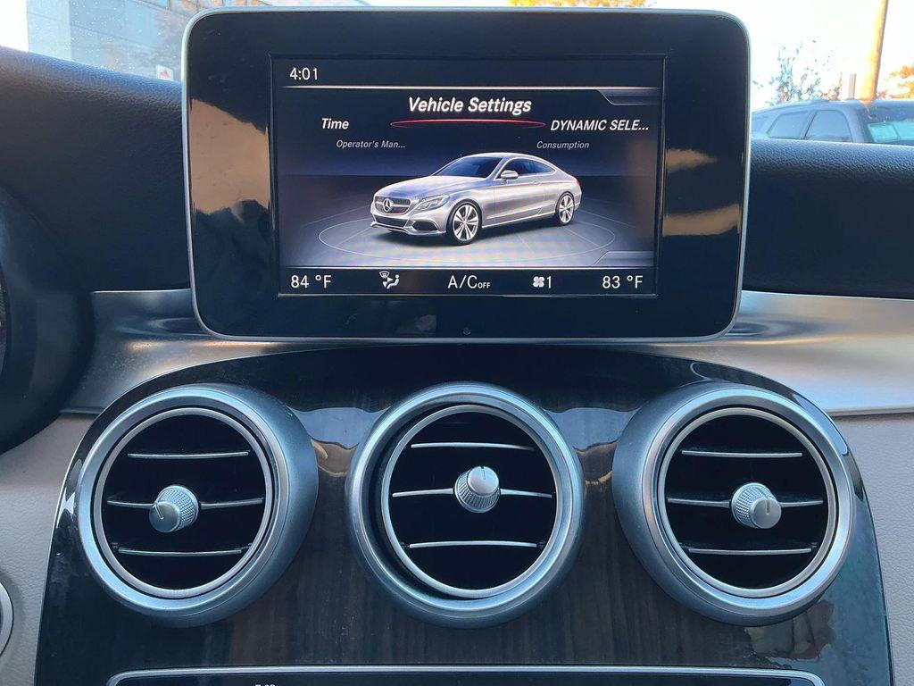 used 2017 Mercedes-Benz C-Class car, priced at $15,369