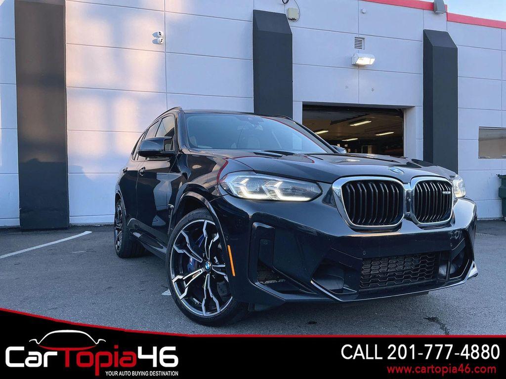 used 2022 BMW X3 M car, priced at $48,671