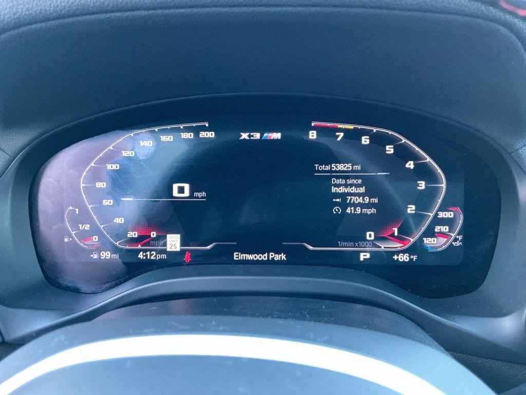 used 2022 BMW X3 M car, priced at $48,671