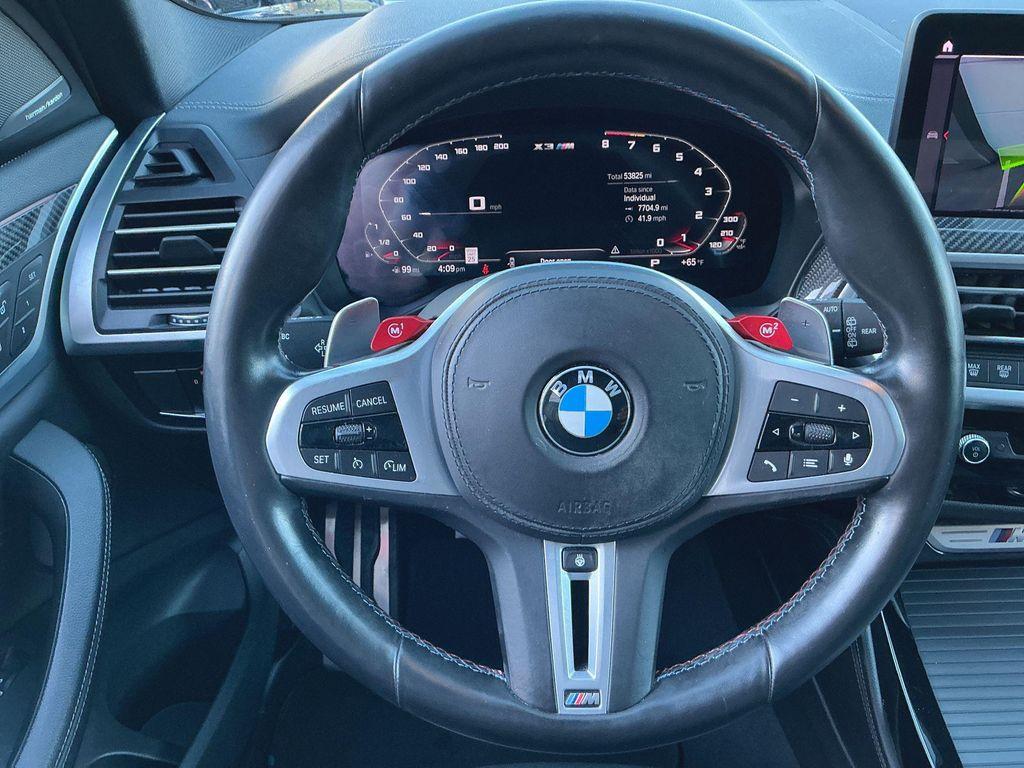 used 2022 BMW X3 M car, priced at $48,671
