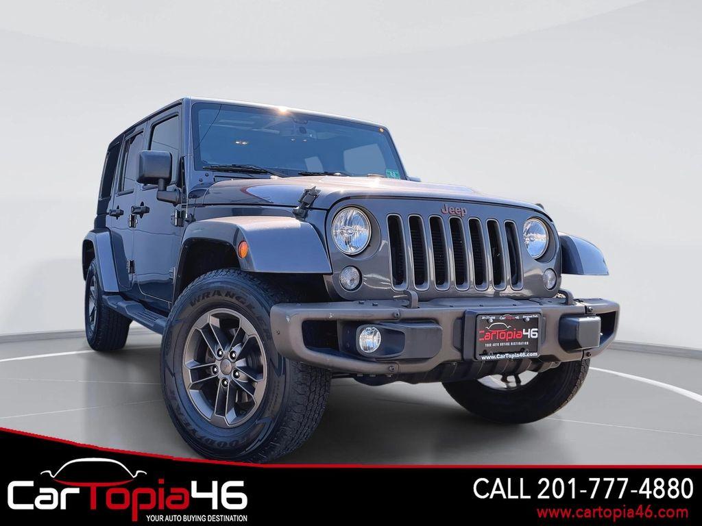 used 2016 Jeep Wrangler Unlimited car, priced at $19,509