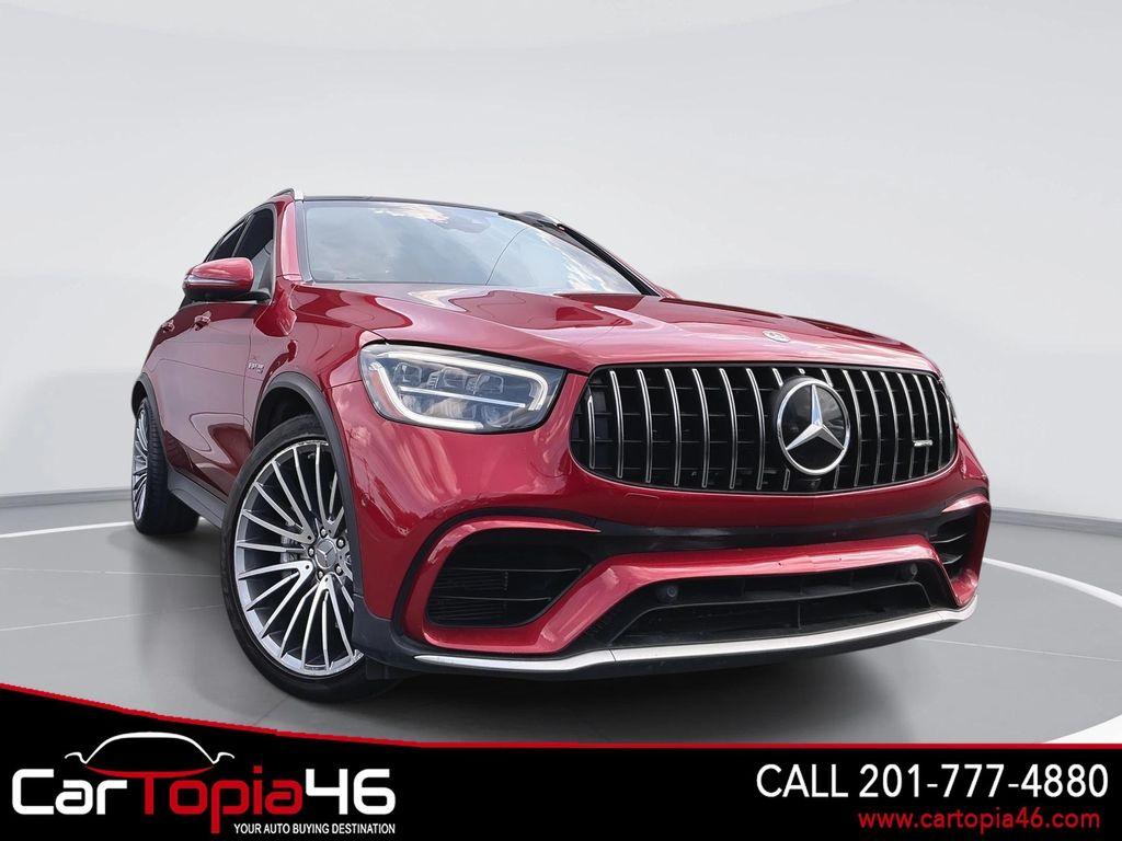 used 2020 Mercedes-Benz AMG GLC 63 car, priced at $43,663